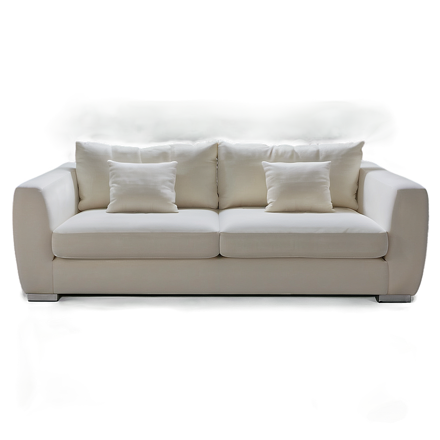 White Couch In Modern Decor Png Jug