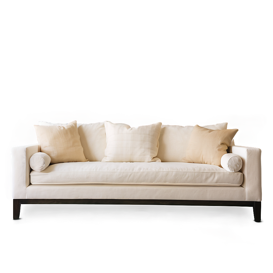 White Couch Living Room Png Ktp