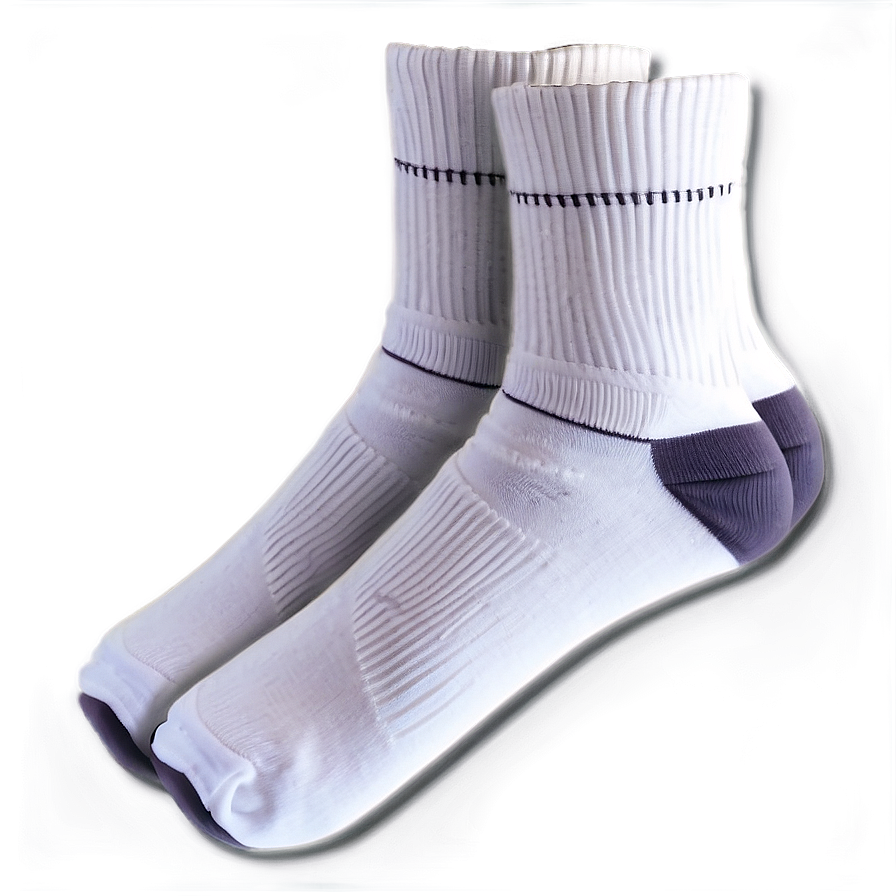 White Crew Socks Png 96