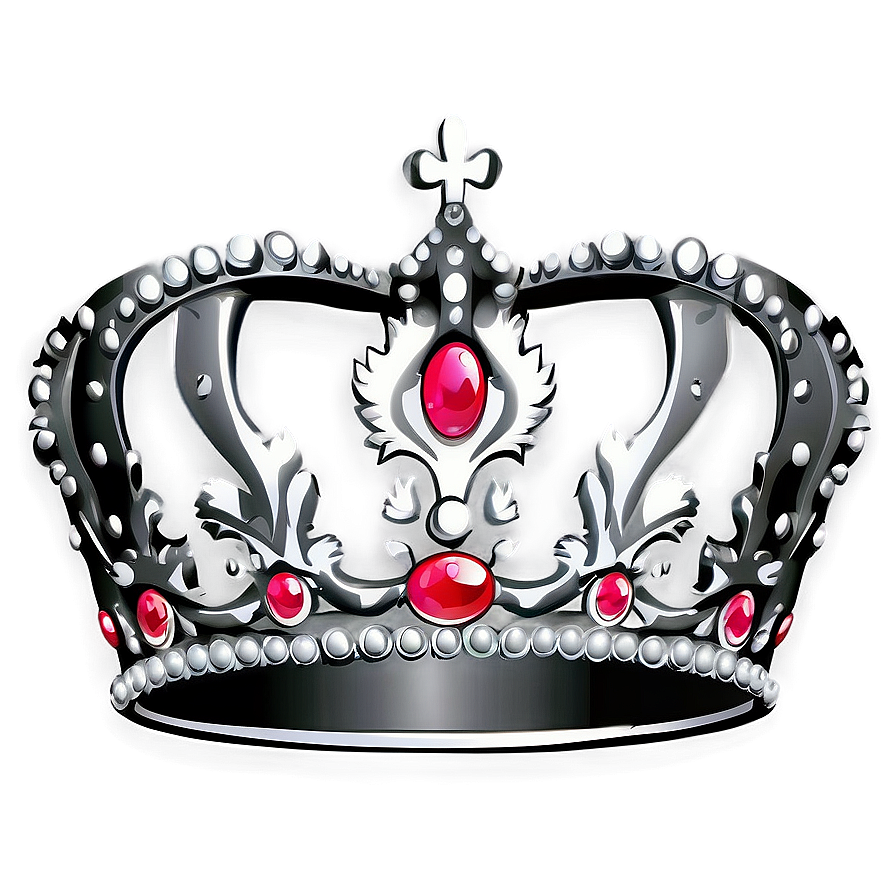 White Crown Decoration Png 66