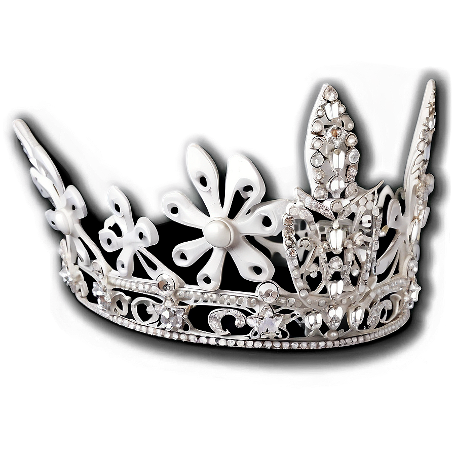 White Crown For Princess Png 06252024