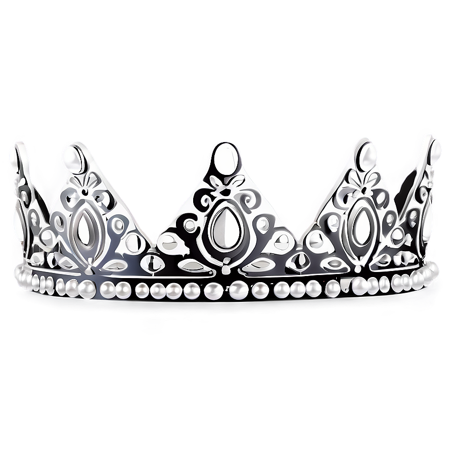 White Crown For Princess Png Irt