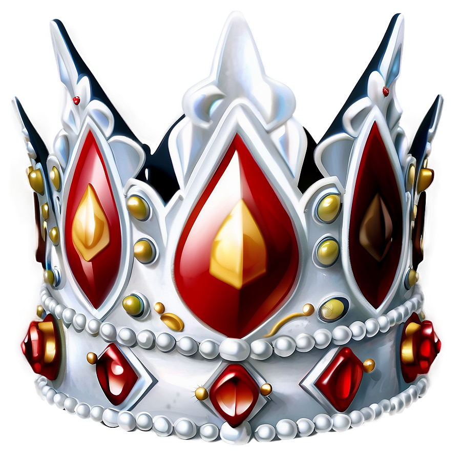 White Crown For Royalty Png 06252024