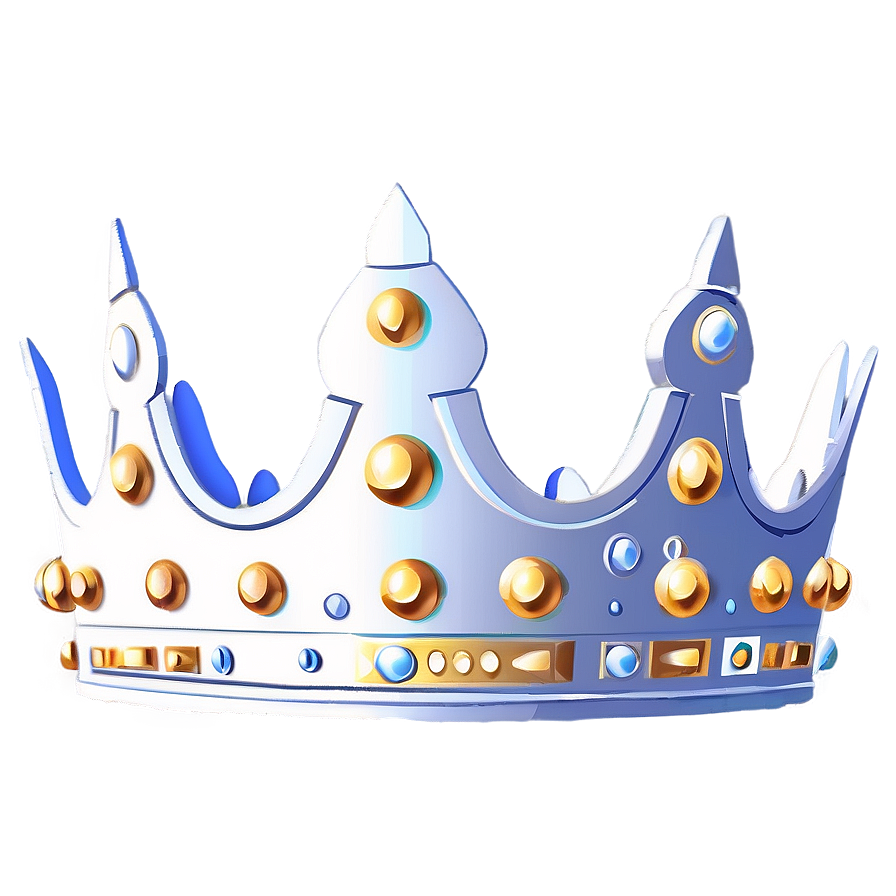 White Crown Icon Png 98