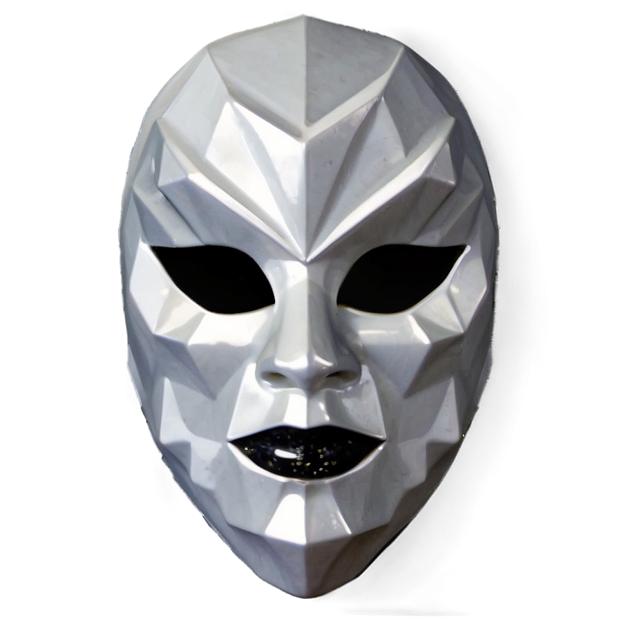 White Diamond Mask Png 1