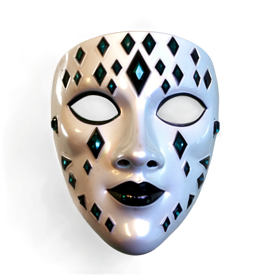 White Diamond Mask Png Fjy