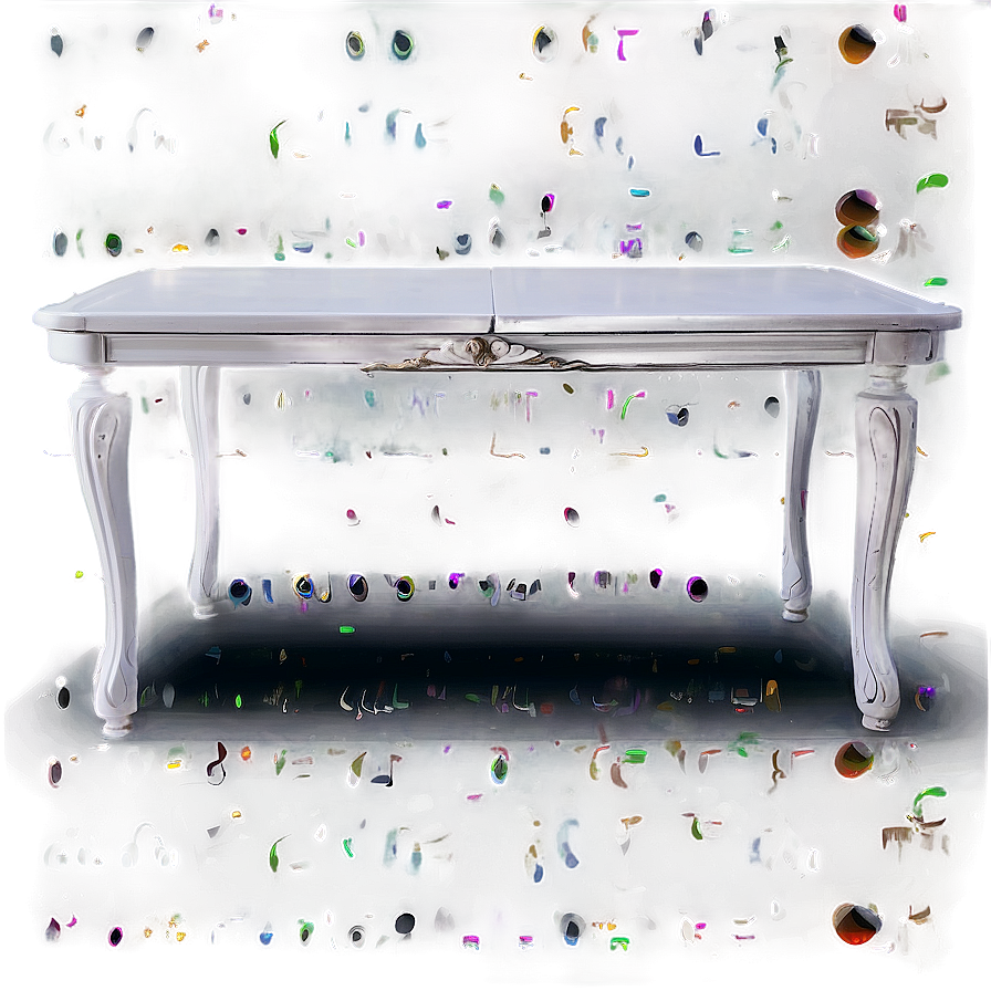 White Dining Table Png 67