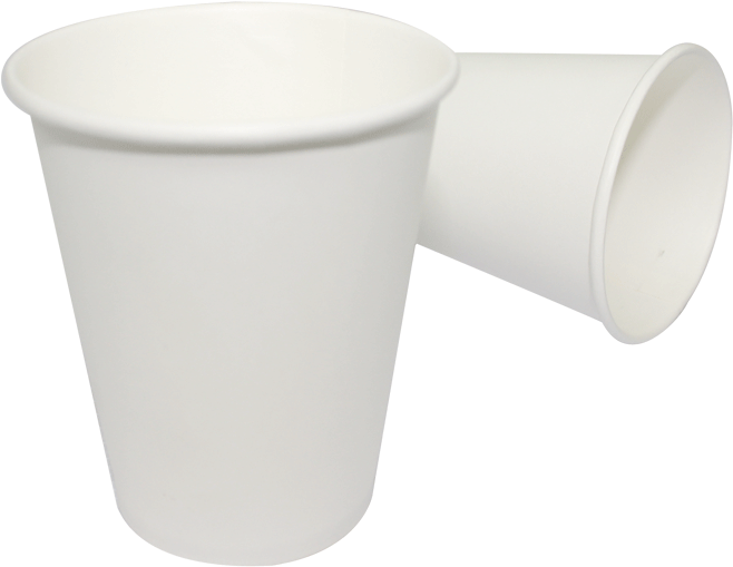 White Disposable Paper Cups