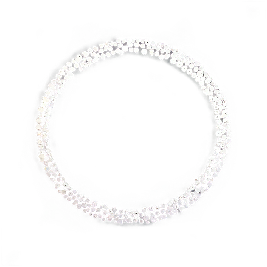 White Dotted Circle Png 41