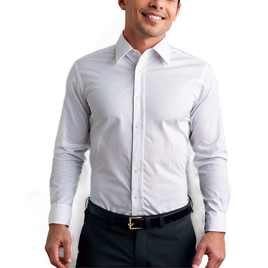 White Dress Shirt Png 35