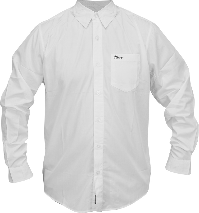 White Dress Shirt Product Display