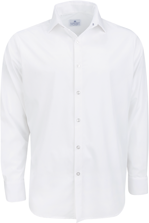 White Dress Shirt Product Photo