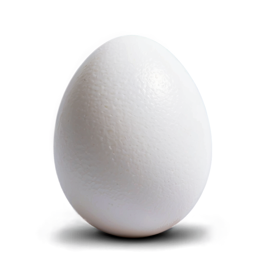 White Egg Closeup Png Eal64