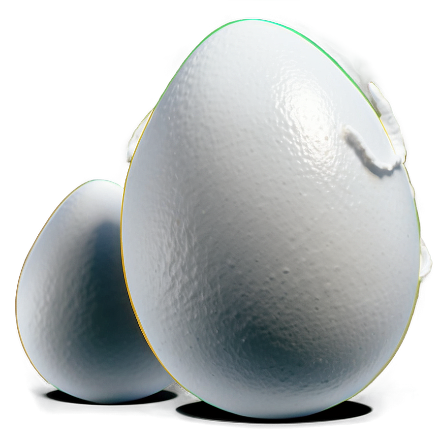 White Egg Perfect Shape Png 06292024