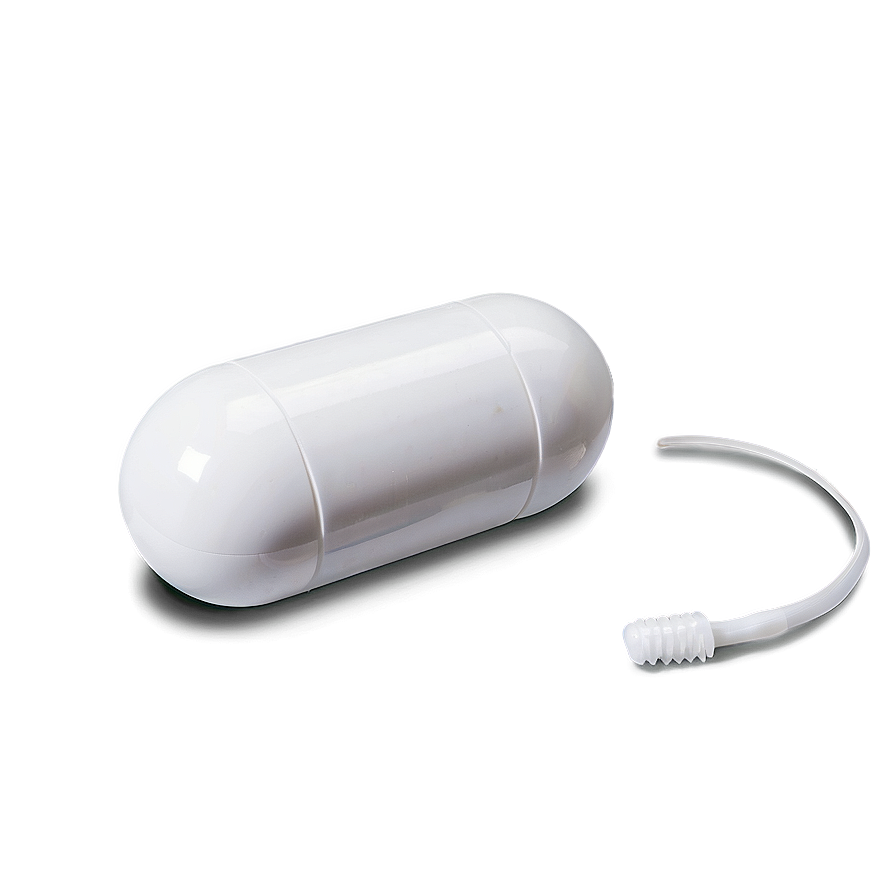 White Empty Capsule Png 06282024