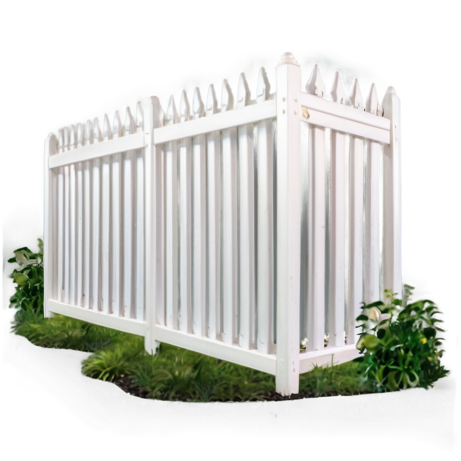 White Fence For Backyard Png 46