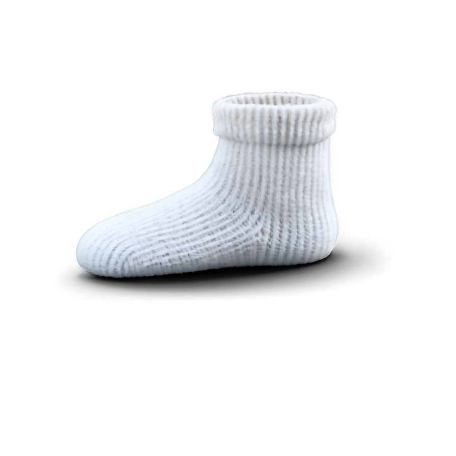 White Fuzzy Socks Png Mer72