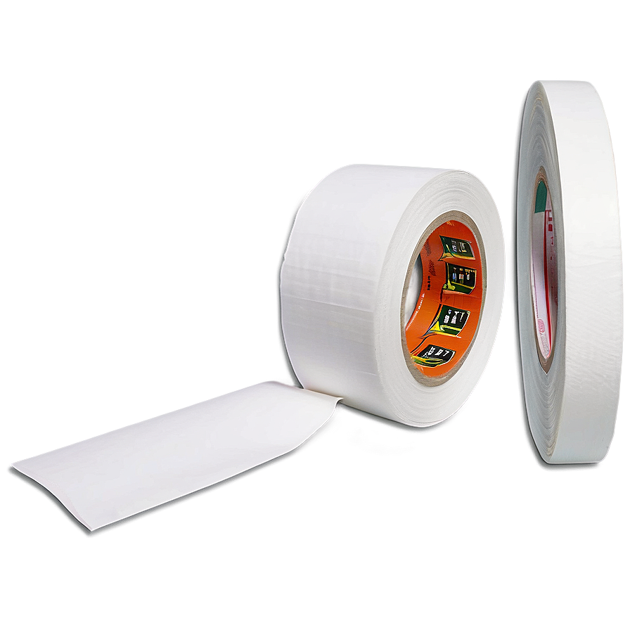 White Gaffer Tape Png 06212024