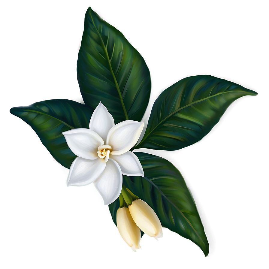 White Gardenias Flowers Png 05242024