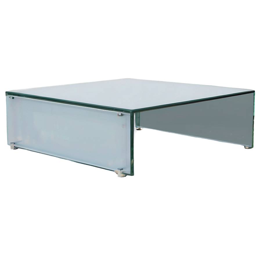 White Glass Table Png Tqt8