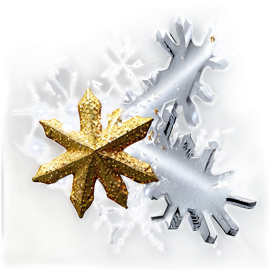 White Glitter Snow Png Qtd39