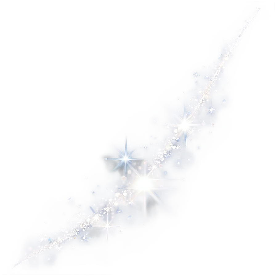 White Glitter Sparkle Png 85