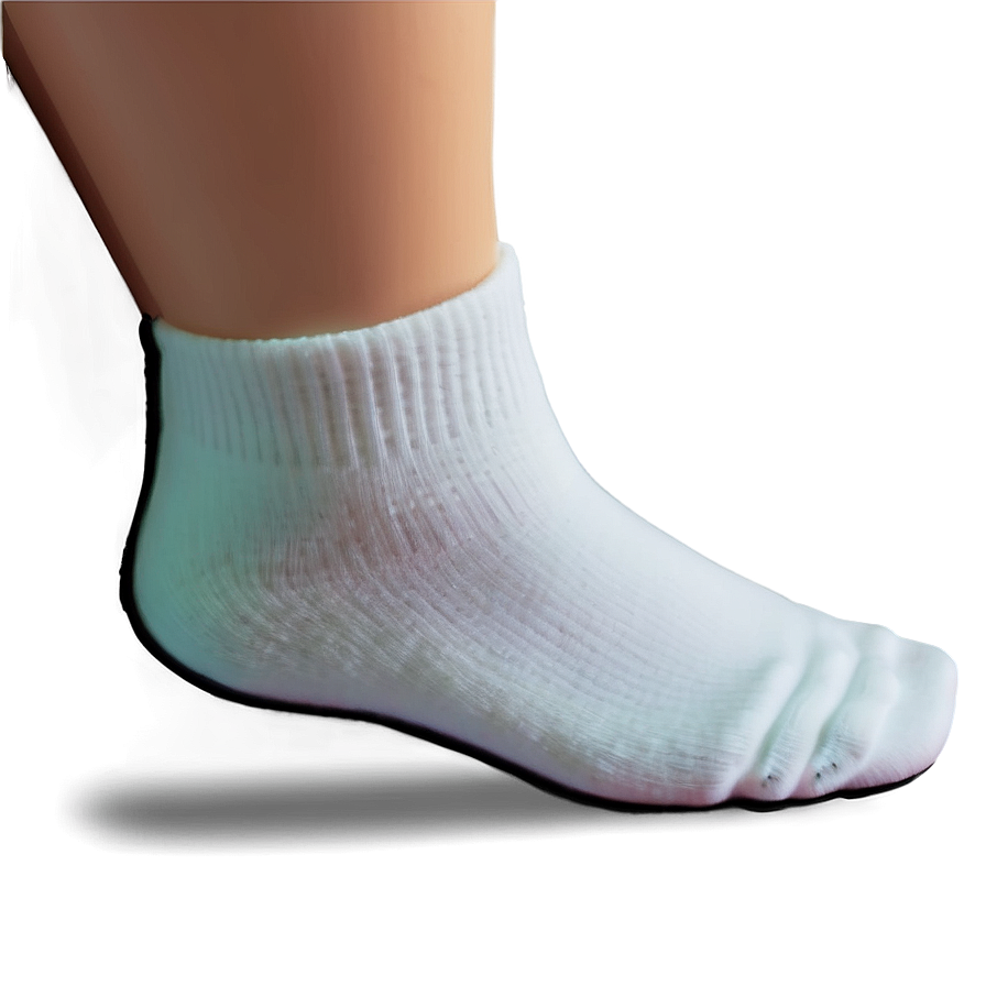 White Grip Socks Png 06272024