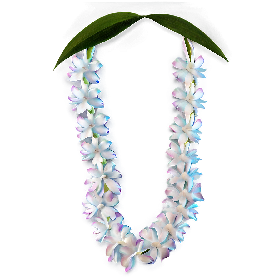 White Hawaiian Lei Png Rjo22