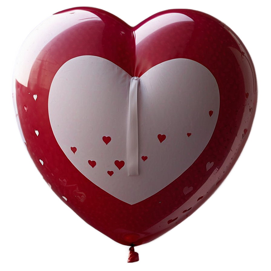 White Heart Balloon Png Uwa69