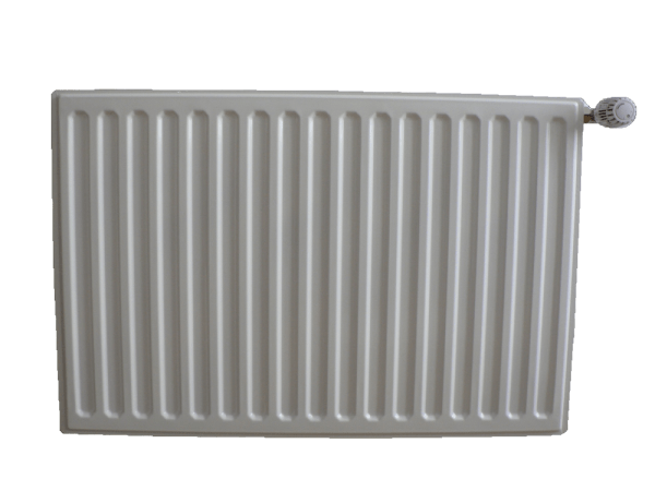 White Home Radiator Isolated