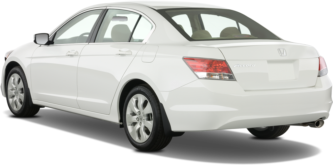 White Honda Accord Sedan Profile View