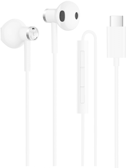 White In Ear Earphoneswith U S B C Connector