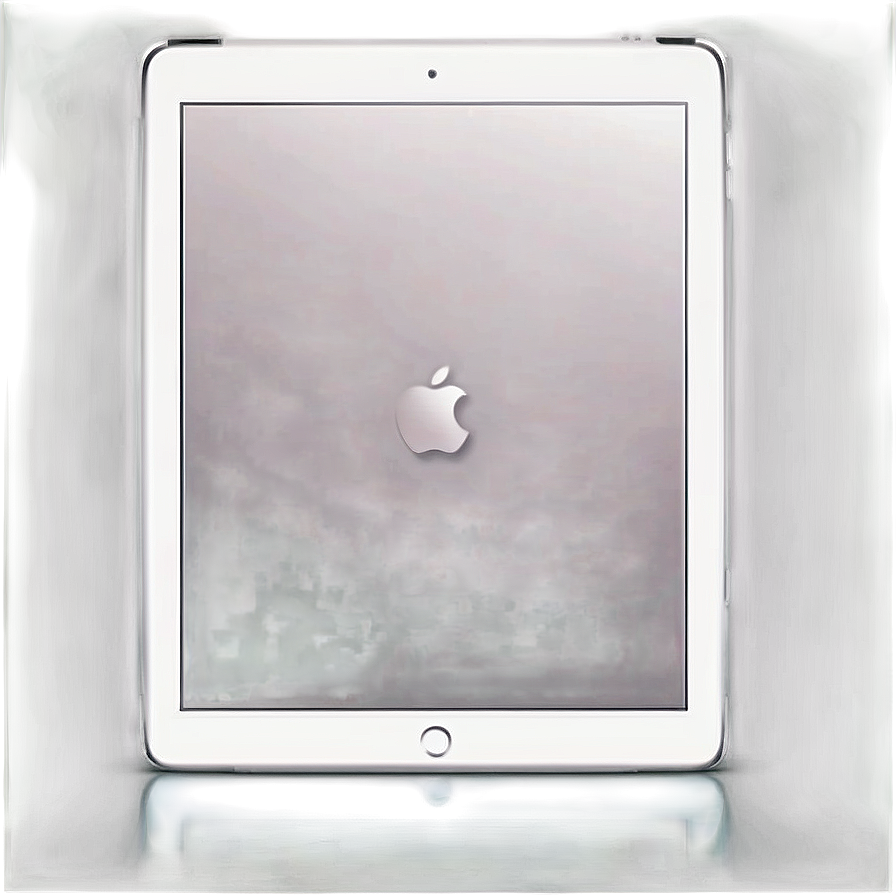 White Ipad With Shadow Png Tpk