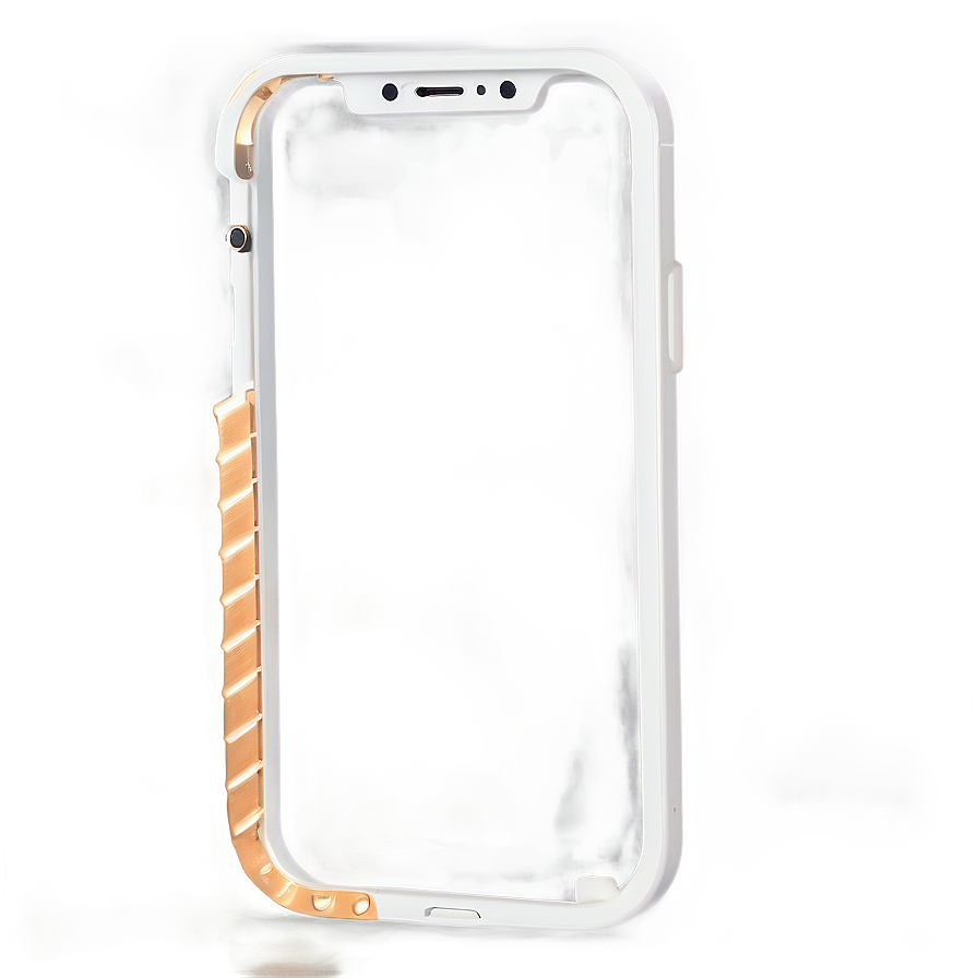 White Iphone 12 Frame Png Lih24