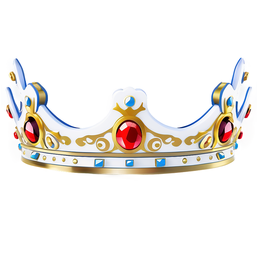 White King Crown Art Png Qvv