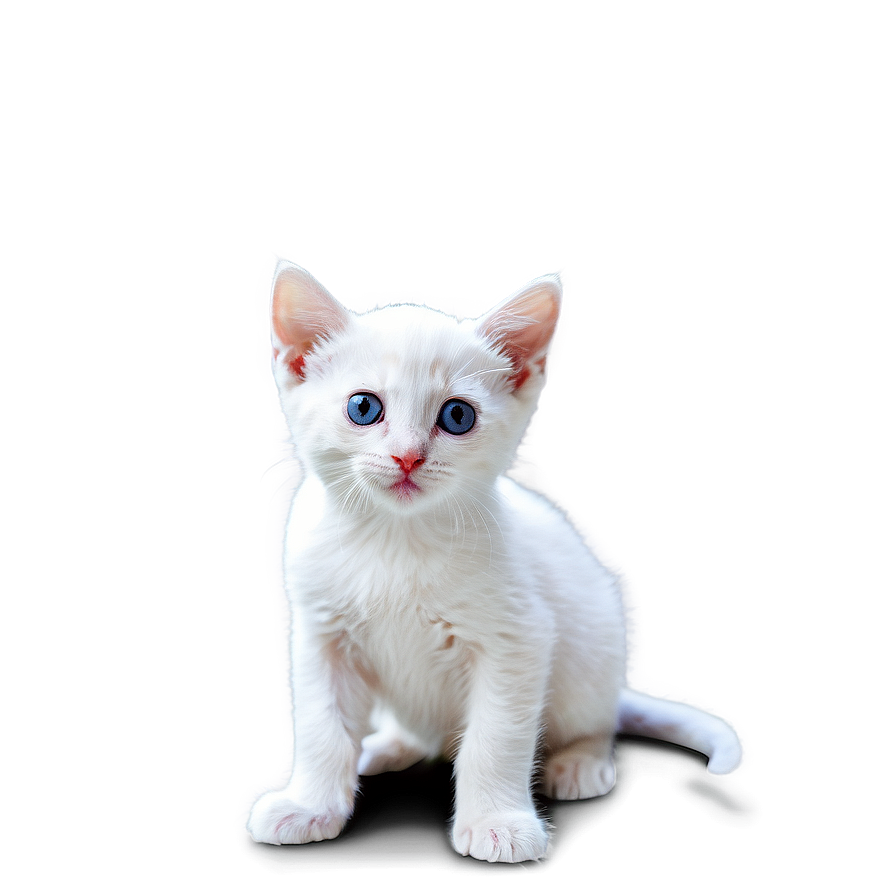 White Kitten Png 11