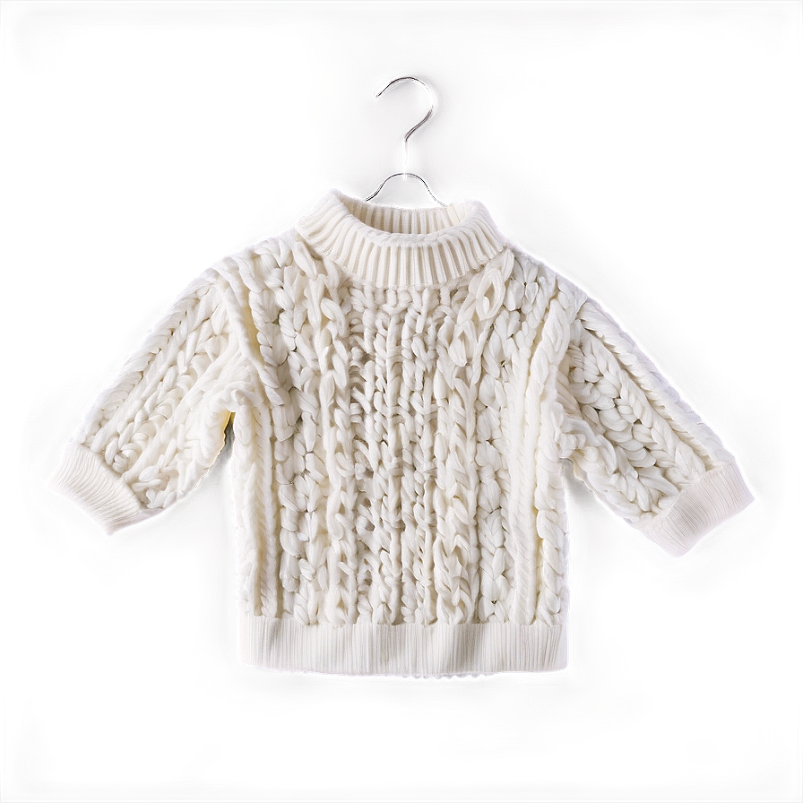 White Knit Shirt Png Fpd