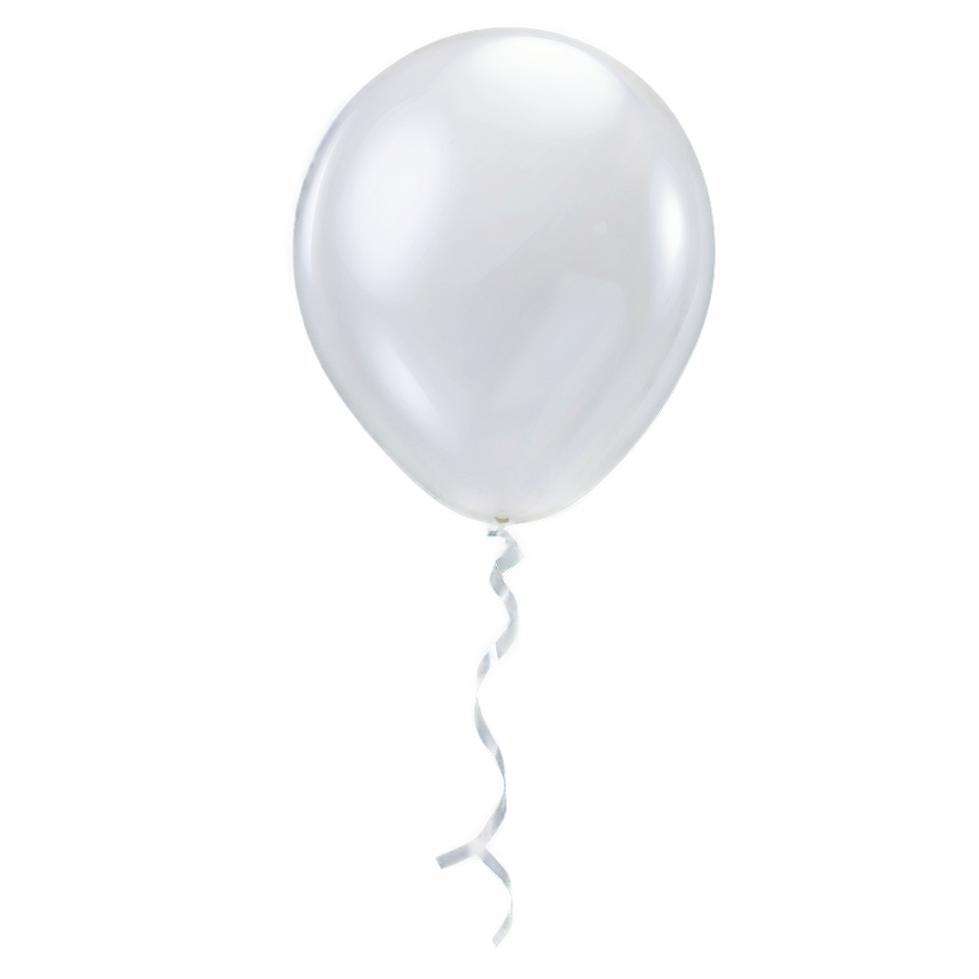 White Latex Balloon Png Odp