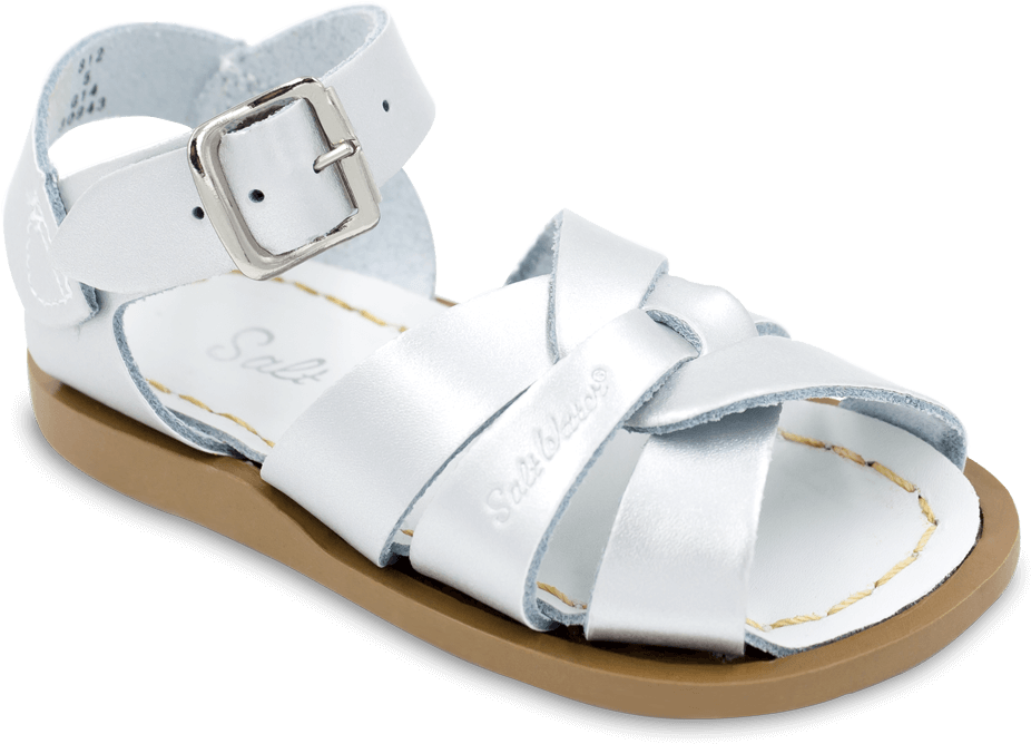 White Leather Strappy Sandal