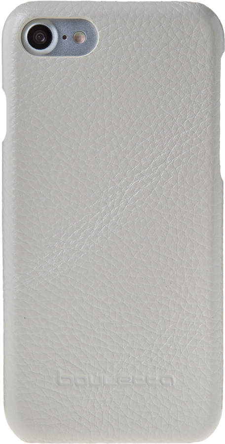 White Leatheri Phone Case