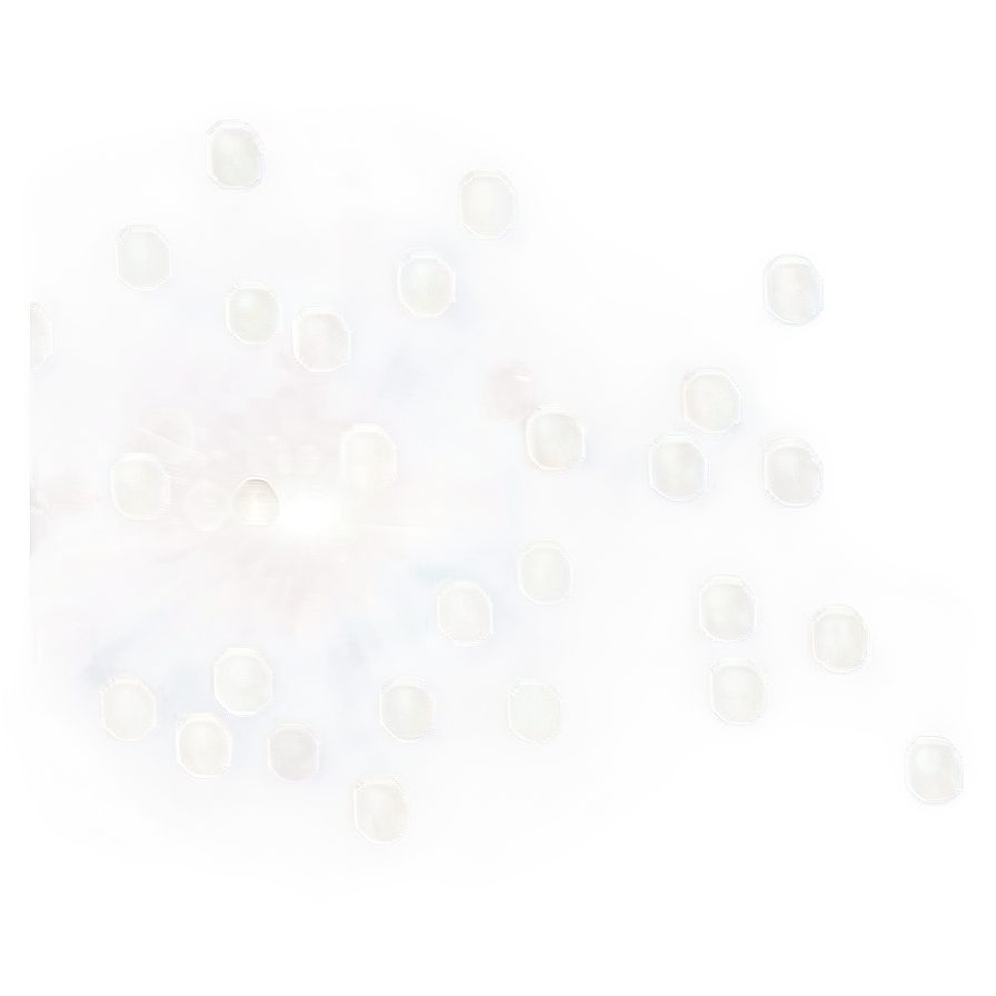 White Light Bokeh Png 37