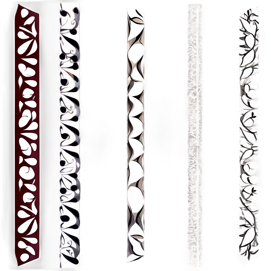 White Lines Decoration Png Mom83