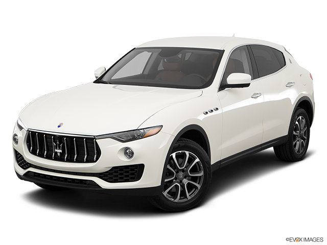 White Maserati Levante S U V