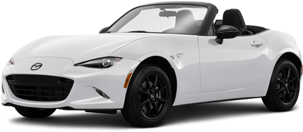 White Mazda M X5 Miata Roadster