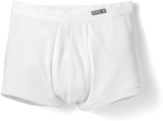 White Mens Boxer Briefs