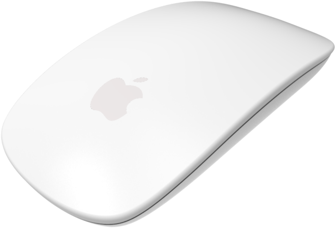 White Modern Wireless Mouse