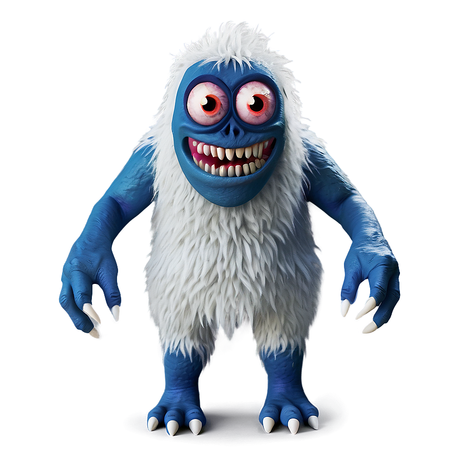 White Monster For Halloween Png Uew97