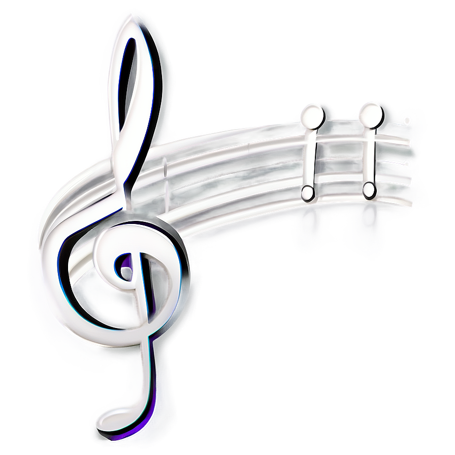 White Music Note For Creatives Png Uyj87