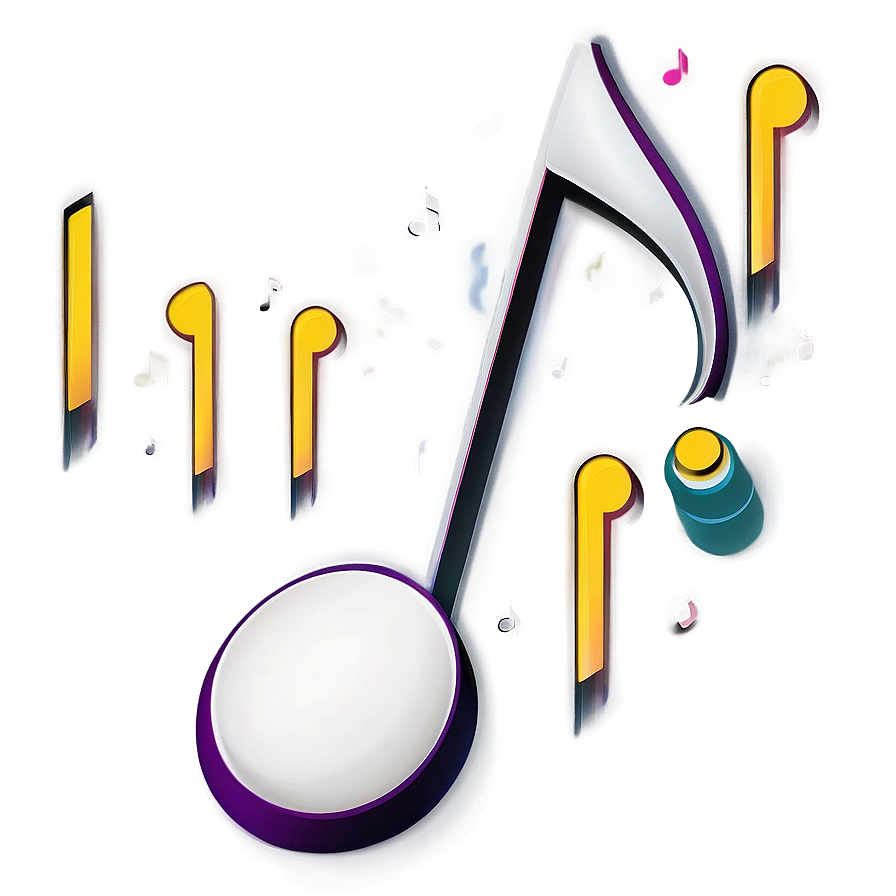 White Music Note Vector Png Qmk12