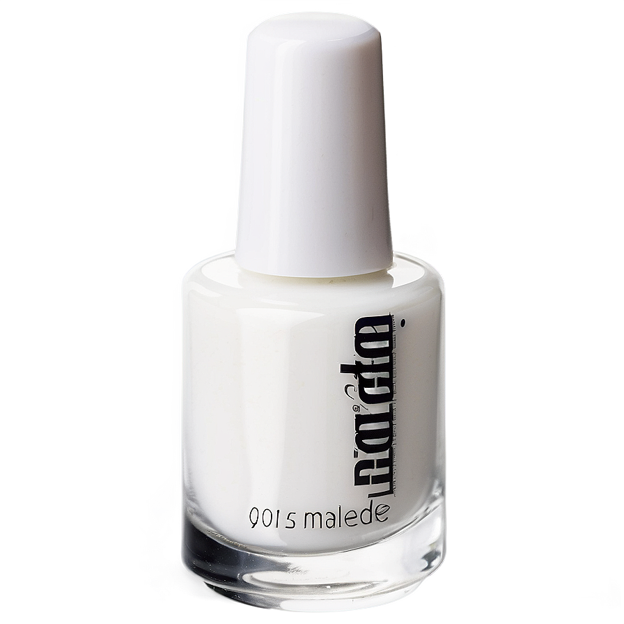 White Nail Polish Png 6